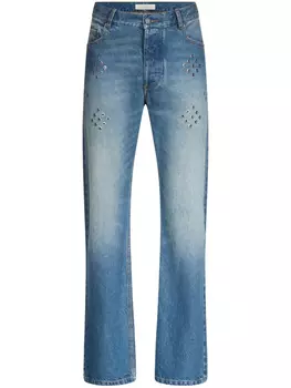 Джинсы с люверсами Ludovic de Saint Sernin, синий