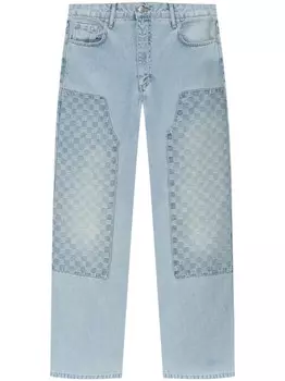 Джинсы с монограммой MISBHV, синий