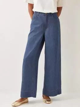 Джинсы с напуском хайди Monsoon, цвет Denim Blue