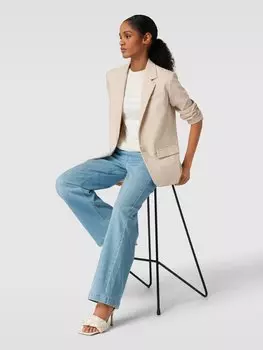 Джинсы с нашивкой-лейблом Lanius