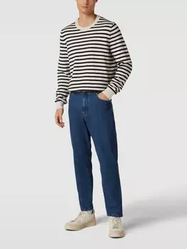 Джинсы с нашивкой-лейблом McNeal, голубой