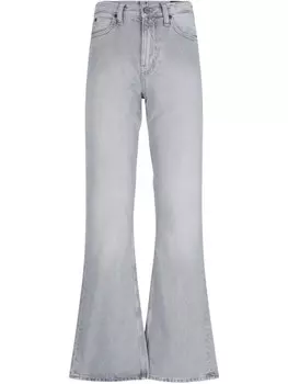 Джинсы с нашивкой-логотипом Calvin Klein, серый