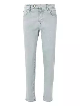 Джинсы с нашивкой-логотипом Incotex, синий