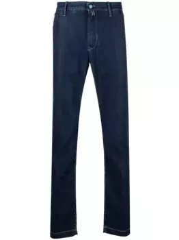 Джинсы с нашивкой-логотипом JACOB COHEN, синий