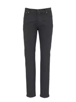 Джинсы с нашивкой-логотипом Kiton, серый