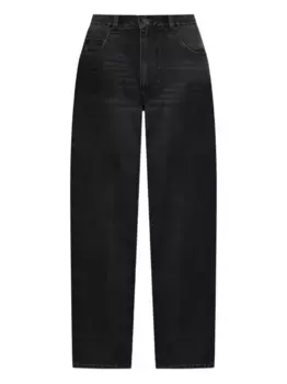 Джинсы с нашивкой-логотипом MARANT, черный