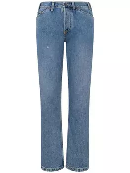 Джинсы с нашивкой-логотипом Moschino, синий