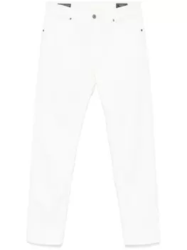 Джинсы с нашивкой-логотипом Peserico, белый