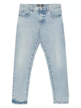 Джинсы с нашивкой-логотипом PT Torino, синий