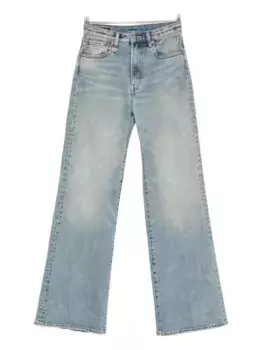 Джинсы с нашивкой-логотипом R13, синий