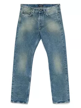 Джинсы с нашивкой-логотипом Salvatore Santoro, синий