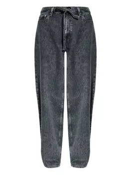 Джинсы с нашивкой-логотипом SAMSOE SAMSOE, серый