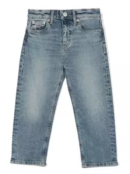 Джинсы с нашивкой-логотипом Tommy Hilfiger Junior, синий