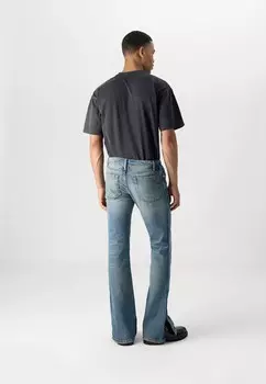 Джинсы с небольшим расклешенным низом BACKLER Diesel, синие джинсы