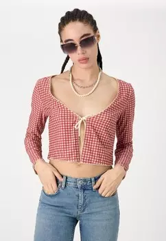 Джинсы с небольшим расклешенным низом Gina Tricot, синий