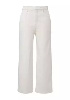 Джинсы s.Oliver BLACK LABEL Wide leg Jeans Suri, экрю