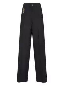 Джинсы с подвеской Carven, синий