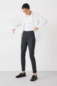 Джинсы с покрытием Hush, черный