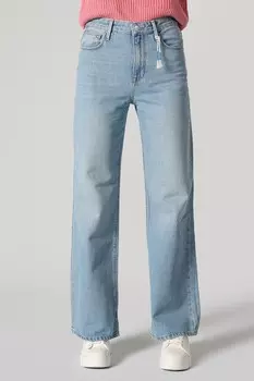 Джинсы с потертым эффектом Colin'S, белый