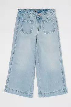 Джинсы с потертым эффектом Gap, синий