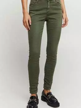 Джинсы с пятью карманами B.Young, зеленый