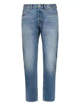 Джинсы с пятью карманами Eleventy, синий