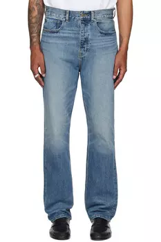 Джинсы с пятью карманами Fear Of God Essentials, синий