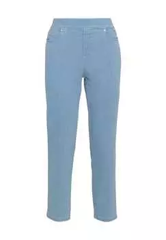 Джинсы с пятью карманами и эластичным поясом Anna Montana, белый