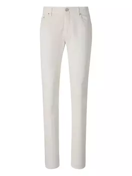 Джинсы с пятью карманами Jacob Cohn, белый