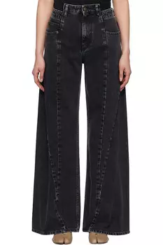 Джинсы с пятью карманами Maison Margiela, черный