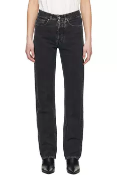 Джинсы с пятью карманами Mm6 Maison Margiela, черный