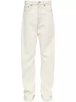 Джинсы с пятью карманами MM6 Maison Margiela, белый