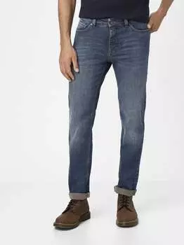 Джинсы с пятью карманами, облегающий крой Paddock`S, синий