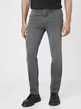Джинсы с пятью карманами, облегающий крой Paddock`S, серый