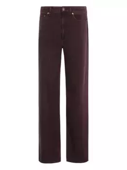 Джинсы с пятью карманами rag & bone, красный