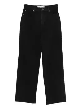 Джинсы с пятью карманами Self-Portrait, черный