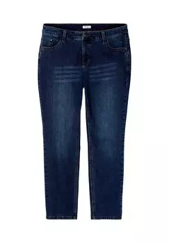 Джинсы с пятью карманами sheego, цвет Dark Blue Denim