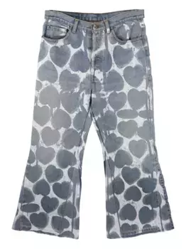 Джинсы с принтом Readymade, синий