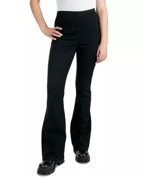 Джинсы с пышными расклешенными штанинами для юниоров без застежек Indigo Rein, черный