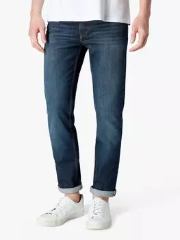 Джинсы с широкими бедрами из дорожного денима SPOKE плотностью 10 унций, потертые