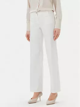 Джинсы с широкими штанинами 14002252 Olsen, белый