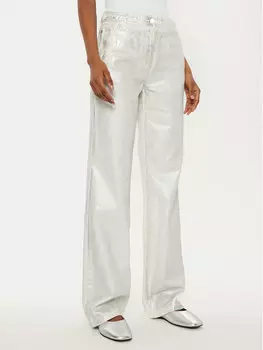 Джинсы с широкими штанинами Basilio 2516131021200 Max&Co., серебряный