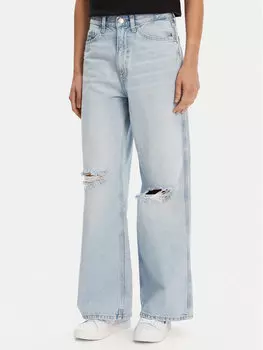 Джинсы с широкими штанинами Claire DW0DW21281 Tommy Jeans, синий
