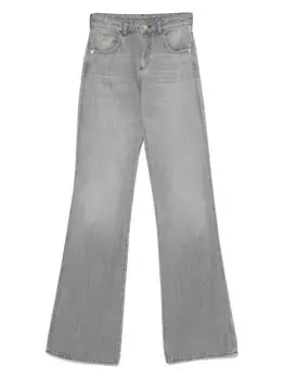 Джинсы с широкими штанинами EMPORIO ARMANI, серый