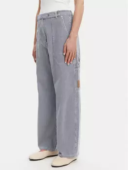 Джинсы с широкими штанинами Fancie 251141425106 Munthe, синий