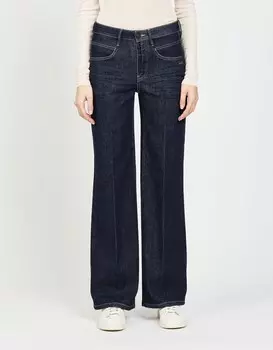 Джинсы с широкими штанинами Gang, ночной синий