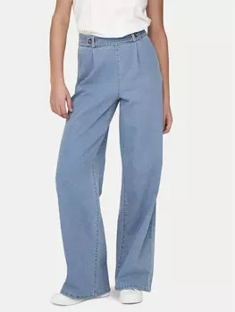 Джинсы с широкими штанинами Geggo 15320844 Jdy, голубой