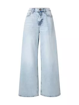 Джинсы с широкими штанинами GUESS Bellflower, светло-синий