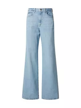 Джинсы с широкими штанинами GUESS, светло-синий