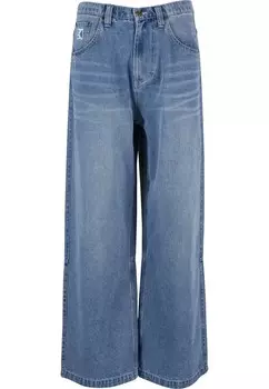 Джинсы с широкими штанинами Karl Kani, синий